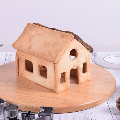Stainless Steel Gingerbread House Cookie Cutter Set