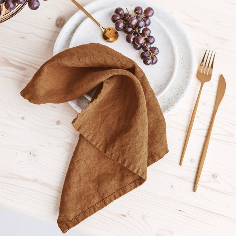 Linen Tea Towel with Hanging Loop