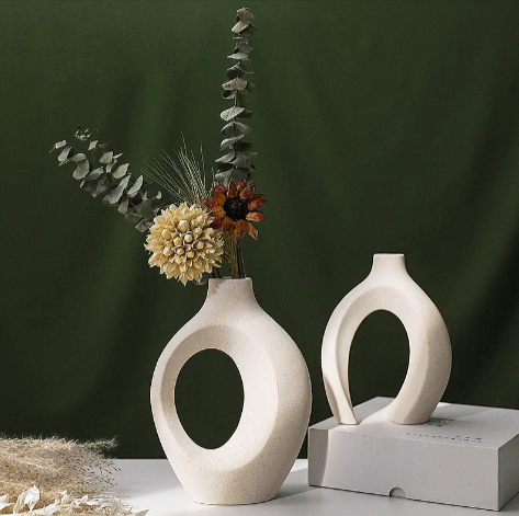 Sculptura Ceramic Hydroponic Vase