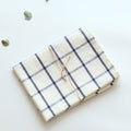 Blue and White Cotton Kitchen Towel