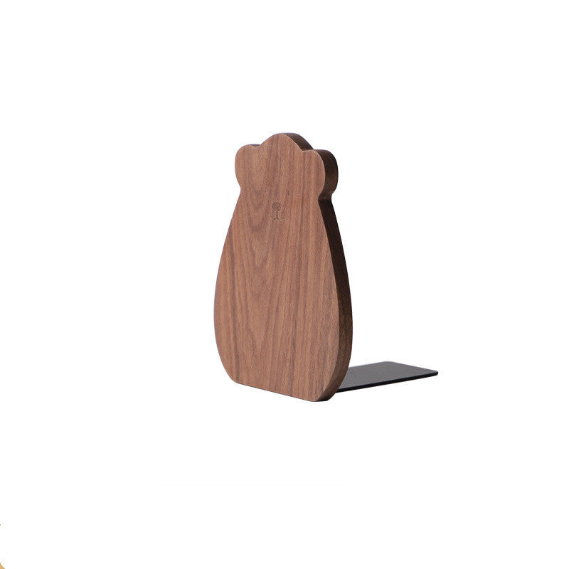 Wooden Bear Bookend