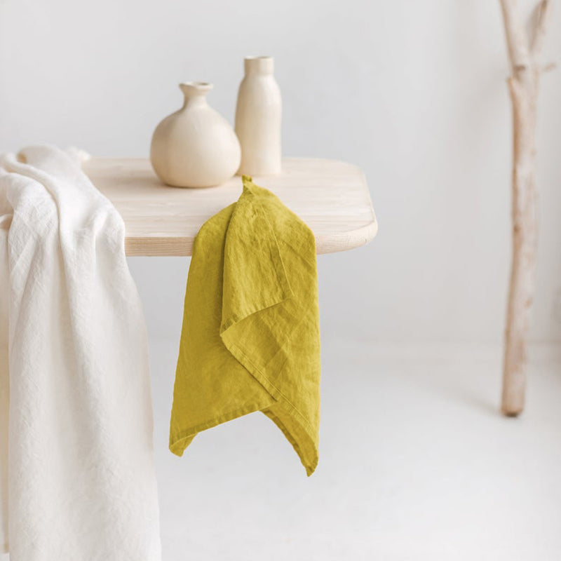 Linen Tea Towel with Hanging Loop