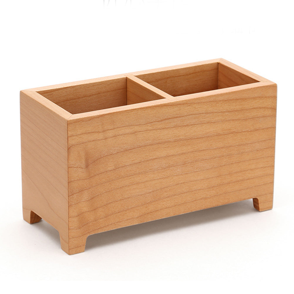 Wooden Desk Organiser with Perpetual Calendar
