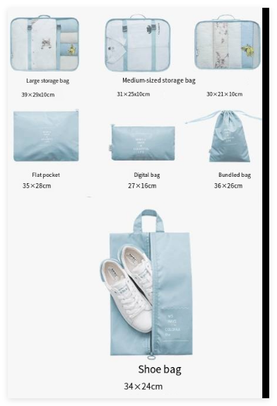 Miorvale Travel Packing Cube Set