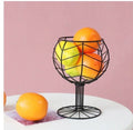 Black Metal Wire Fruit Basket