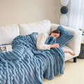 Miorvale Ribbed Fleece Throw
