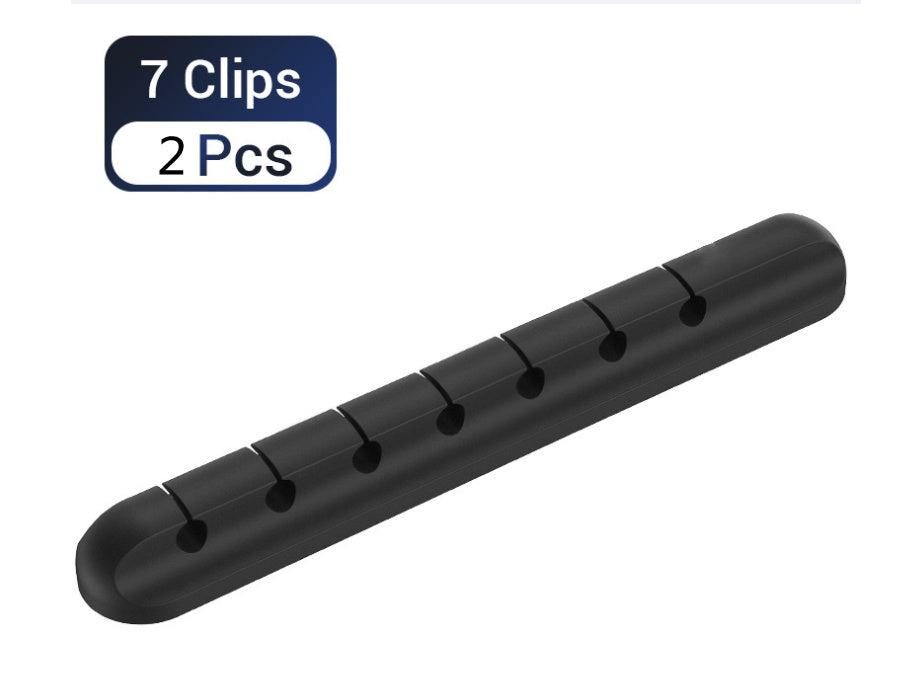 Silicone Cable Clips (2-pack)