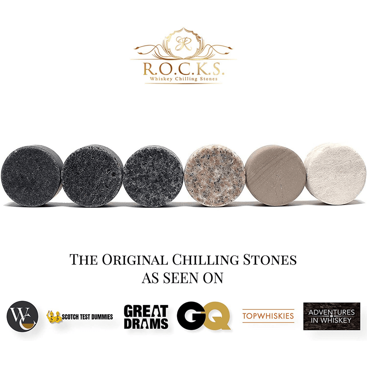 Miorvale Whiskey Stones Gift Set