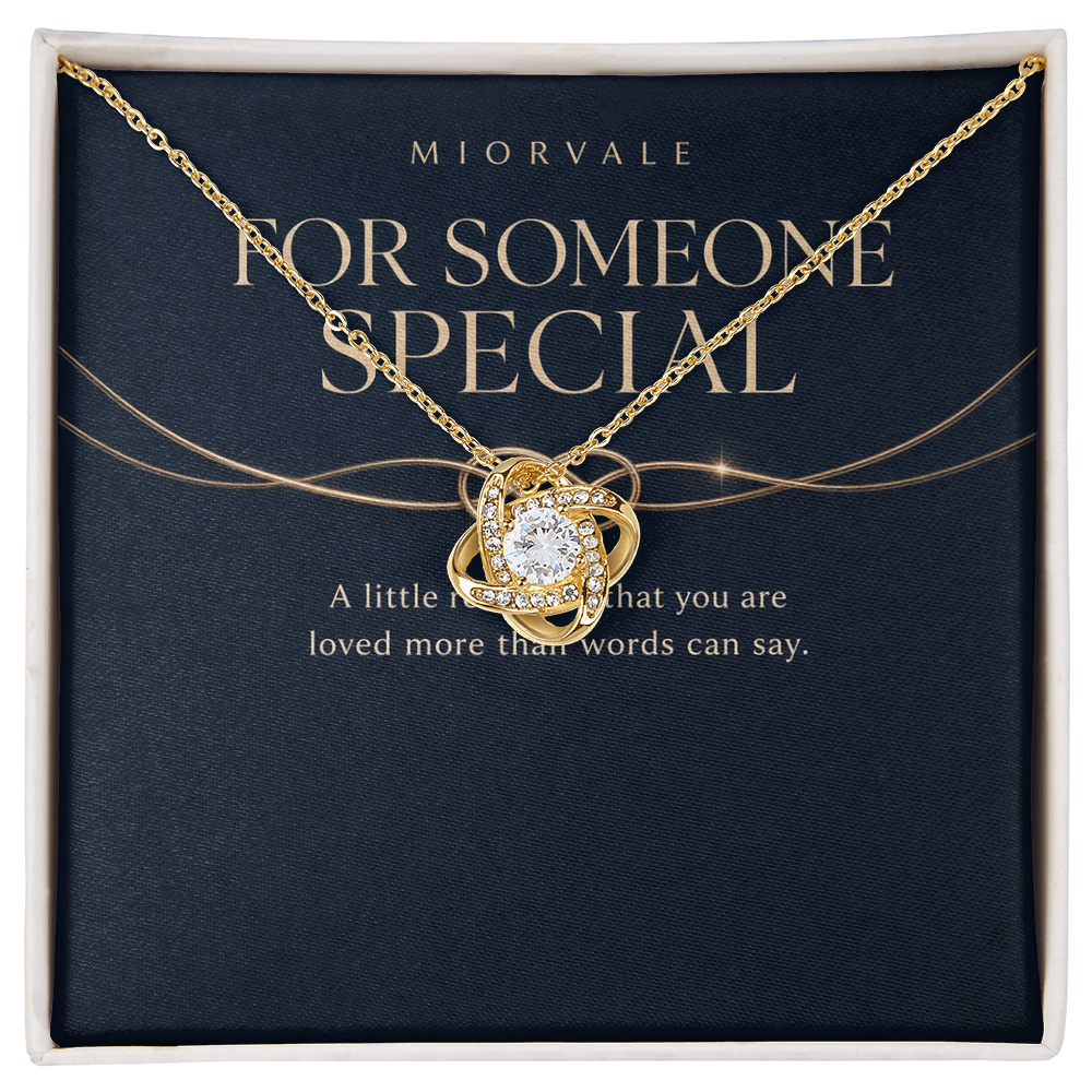 Love Knot Necklace – For Someone Special