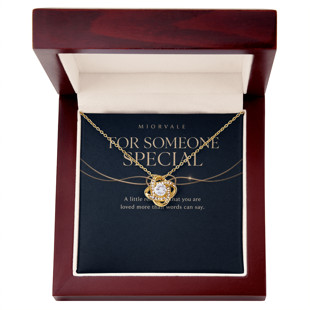 Love Knot Necklace – For Someone Special