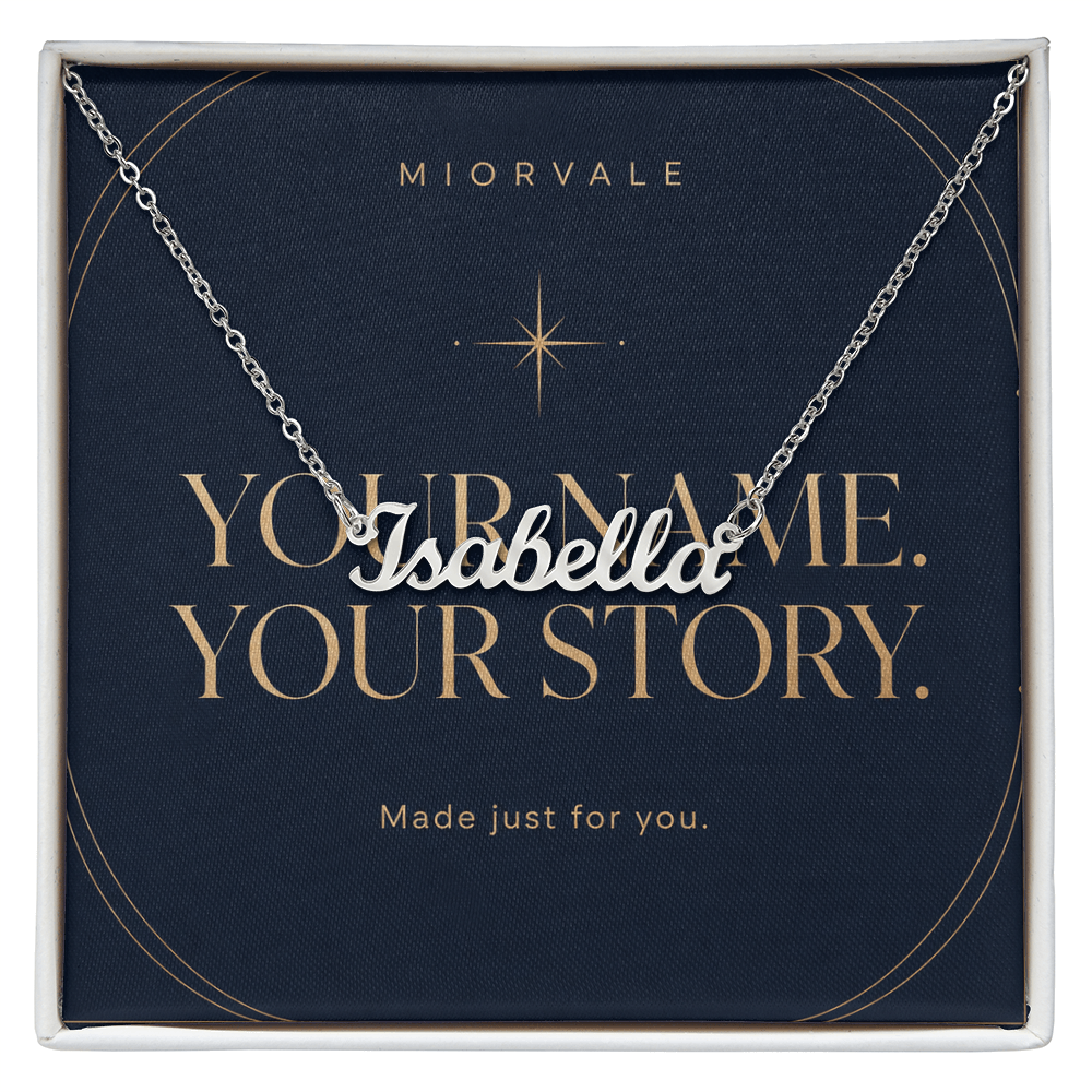 Miorvale Personalized Name Necklace