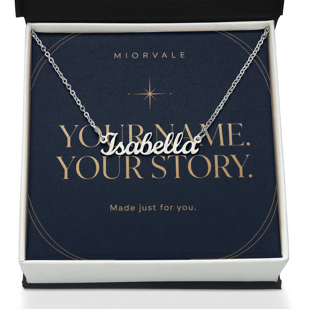 Miorvale Personalized Name Necklace