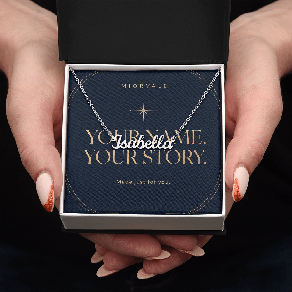 Miorvale Personalized Name Necklace