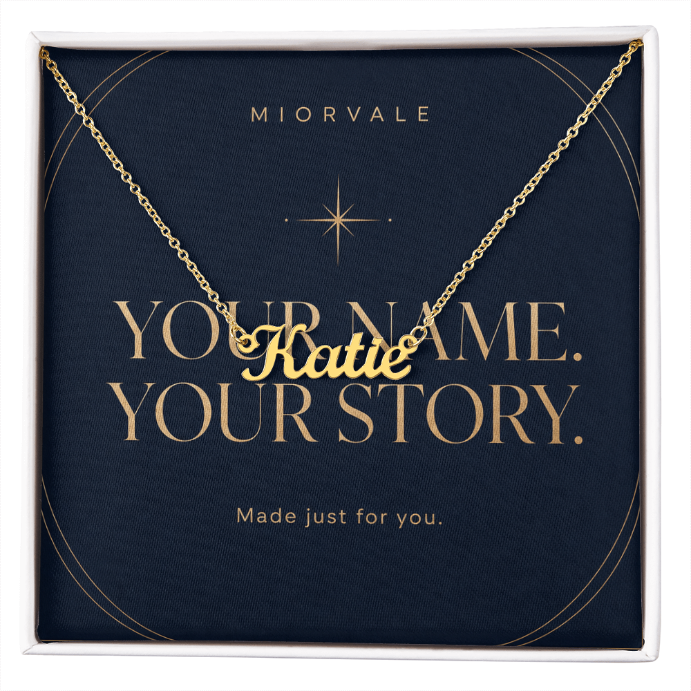 Miorvale Personalized Name Necklace