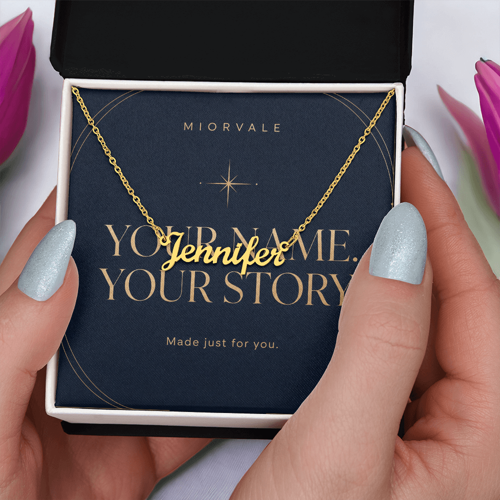 Miorvale Personalized Name Necklace