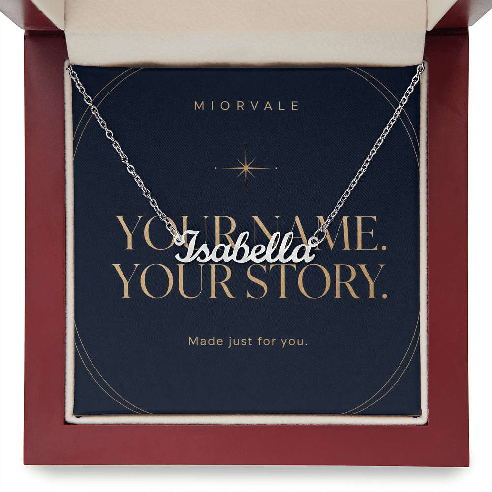 Miorvale Personalized Name Necklace