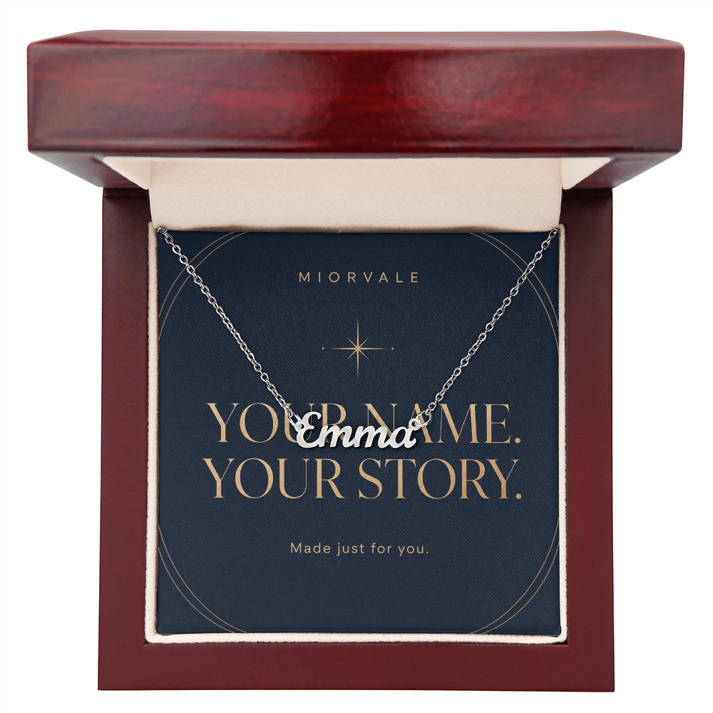 Miorvale Personalized Name Necklace