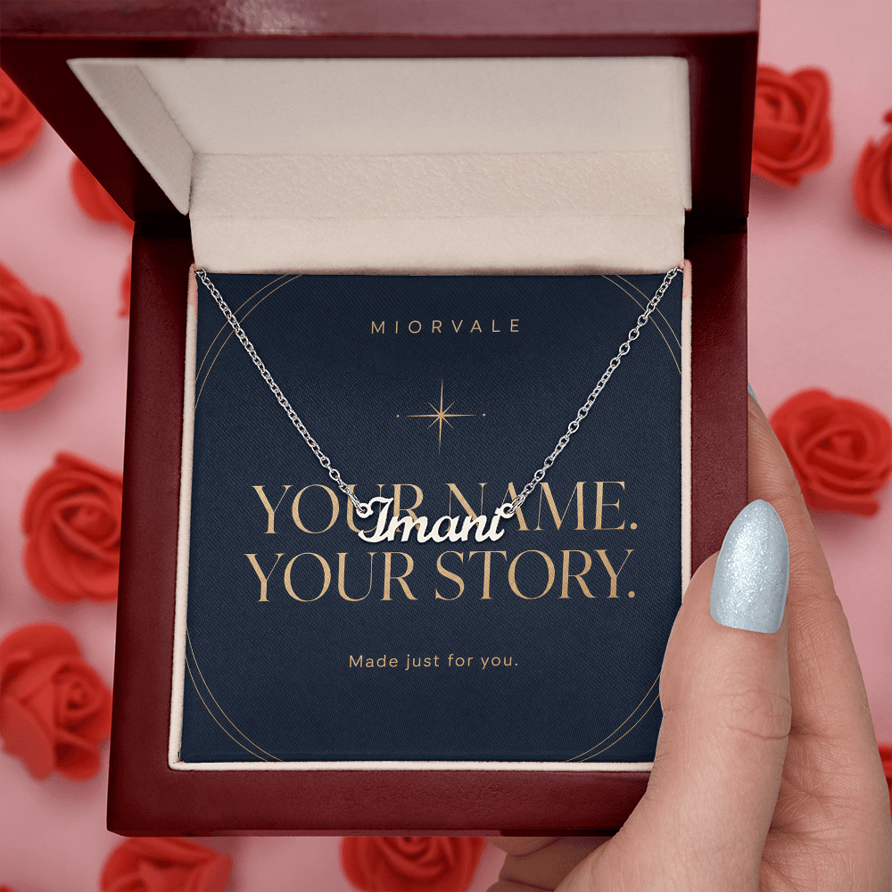Miorvale Personalized Name Necklace