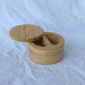 Bamboo Salt Box with Swivel Lid