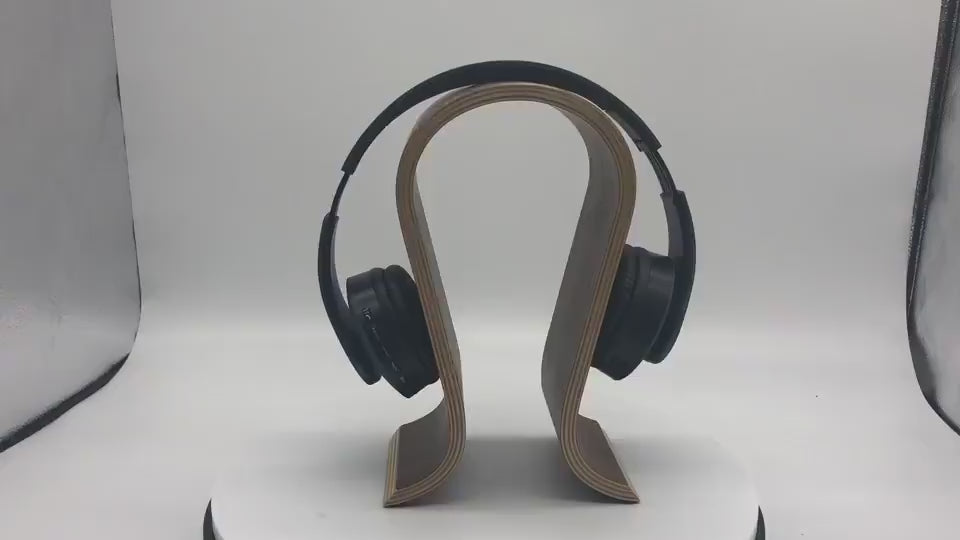 Bentwood Headphone Stand