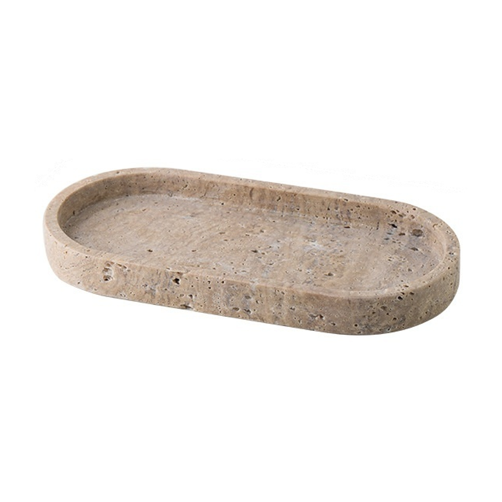 Miorvale Travertine Catchall Tray